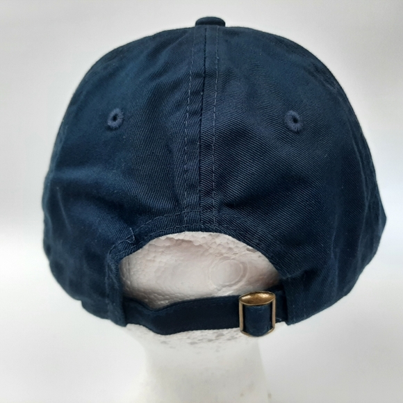 Conch Republic key west embroidered hat dad cap relaxed cotton navy blue - Picture 4 of 4